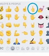 Image result for Middle Finger Emoji iPhone