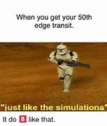 Image result for Edge Transit Destiny 2 Meme