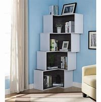 Image result for Corner Shelf Bookcase