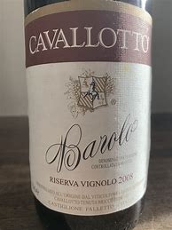 Image result for Cavallotto Barolo Riserva Vignolo