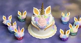Image result for Galaxy Unicorn Cake