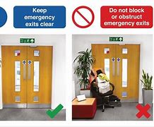 Image result for Clear Exit Sign