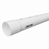 Image result for 4 Inch PVC Perforated Drain Pipe