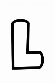 Image result for Alphabet Letter L Template