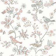 Image result for Blush Bird and Vine Wallpaper