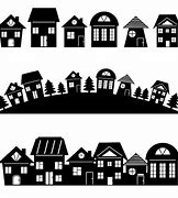 Image result for SVG Silhouette House Images