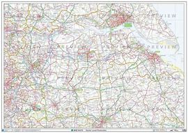 Image result for North Wales Postcode Map