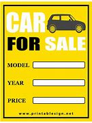 Image result for Car Sale Sign Template