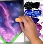 Image result for Galaxy Painting Stars