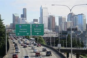 Image result for Seattle. I 5 Exits Map