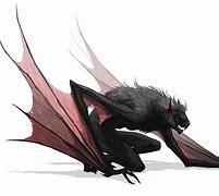 Image result for Giant Bat Mythical Creatures