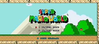 Image result for Super Mario World Tinted Screen