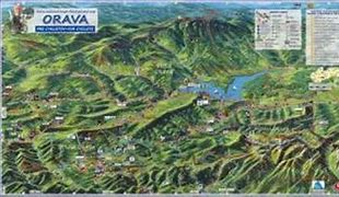 Image result for Mapa Oravy