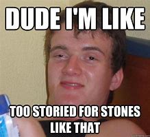 Image result for Stoned Realization Meme