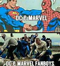 Image result for Funniest DC vs Marvel Memes