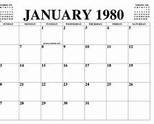 Image result for Show 1980 Calendar