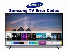 Image result for Samsung TV Error Codes