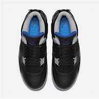 Image result for Air Jordan 4 Royal Black