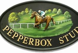 Image result for Race Horse Sign