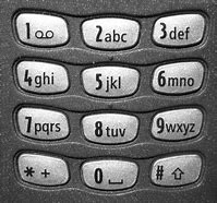Image result for Old Phone Number Pad Wity Letters