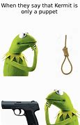 Image result for Kermit Meme with Gun