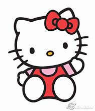 Image result for Hello Kitty Sitting