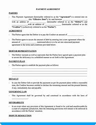 Image result for Payment Plan Agreement Template Free