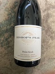 Image result for Bishop's Peak Talley Petite Sirah Ranchita Canyon