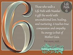 Image result for Numerology 6