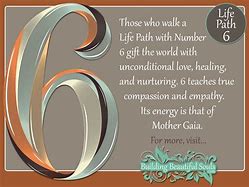 Image result for Number 6 in Numerology