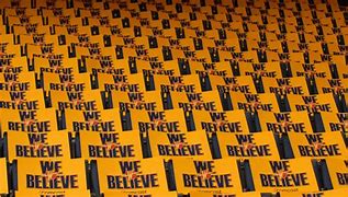 Image result for We Believe Warriors Logo