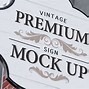 Image result for Shop Sign Mockup