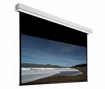Image result for Motorized Projector Screen Ceiling Mount