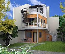 Image result for Three-Storey Modern House Design