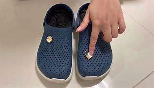 Image result for How to Put Jibbitz On Crocs