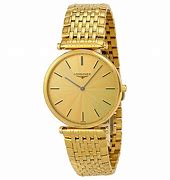 Image result for Longines Gold Watch