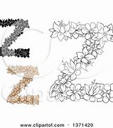 Image result for Floral Letter Z