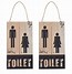 Image result for Motorola Android Unisex Bathroom Sign