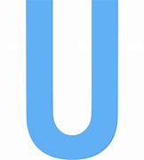 Image result for Blue Letter U