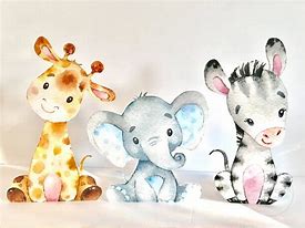 Image result for Safari Animals Baby Shower Theme