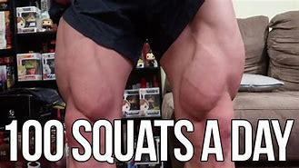 Image result for Male Exercise 100 Squats a Day