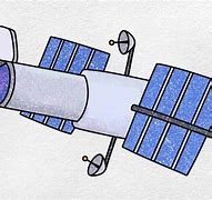 Image result for Hubble Telescope Drawing