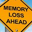 Image result for Memory Loss in Aged Person Clip Art