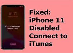 Image result for iPhone 11 Disabled How to Unlock