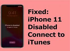 Image result for Apple iPhone Disabled Connect iTunes