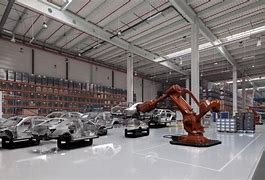 Image result for Animated Factory Robot