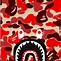 Image result for Cool BAPE Red