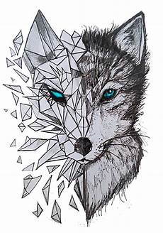 desenho de lobos quot geometric wolf quot by wearethevoice redbubble desenho de lobos quot geometric wolf quot by wearethevoice redbubble