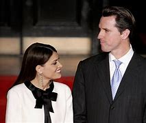 Image result for Gavin Newsom and Kimberly Guilfoyle Bearskin Rug