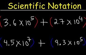 Image result for Add and Subtract Scientific Notation